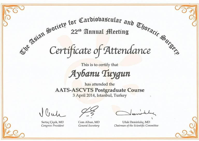 ASCVTS Postgraduate Course 2014