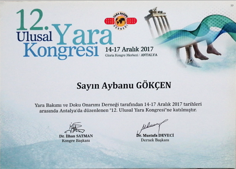 12. Yara Kongresi Aralık 2017 (Antalya)